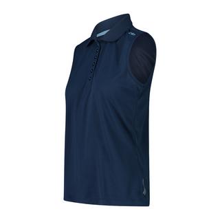 CMP  ärmelloses poloshirt, damen 