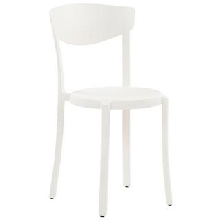 Beliani Set di 4 sedie da giardino en Materiale sintetico Scandinavo VIESTE  