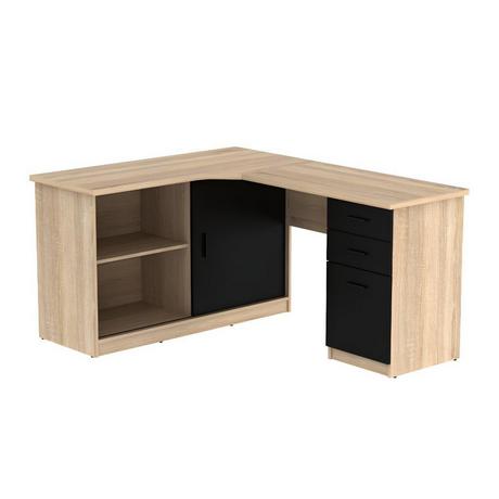 Vente-unique Bureau d'angle NORWY  