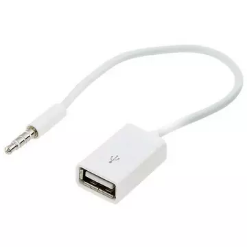 Adapterkabel 3,5 mm AUX-Stecker auf USB-Buchse