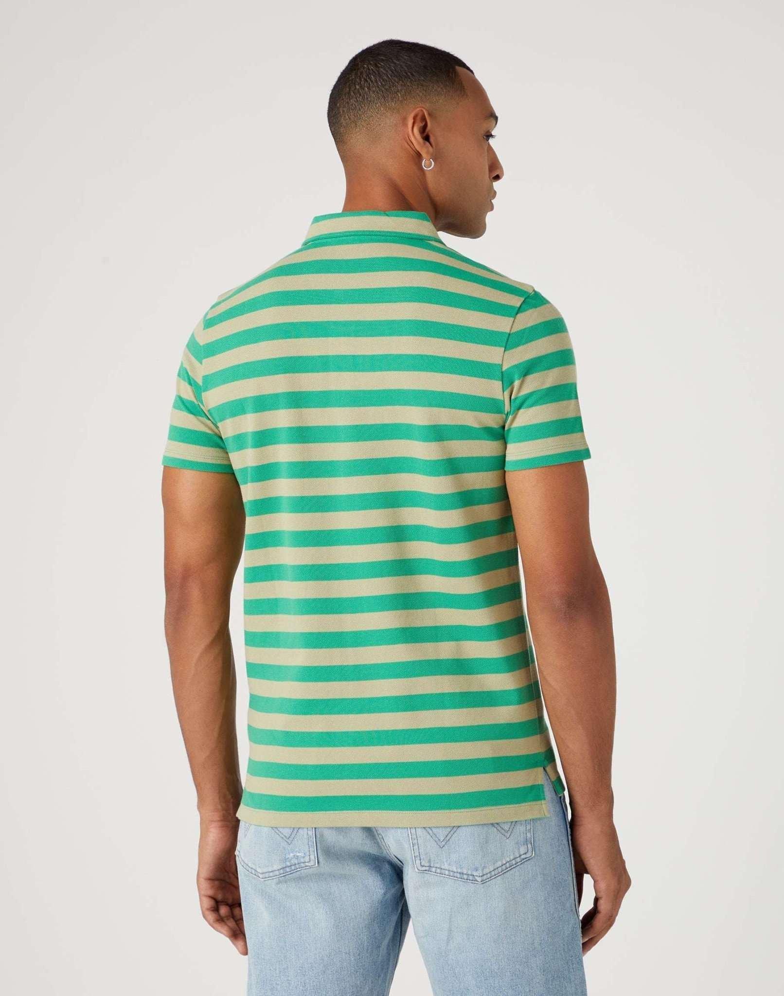 Wrangler  Stripe Polo Shirt 