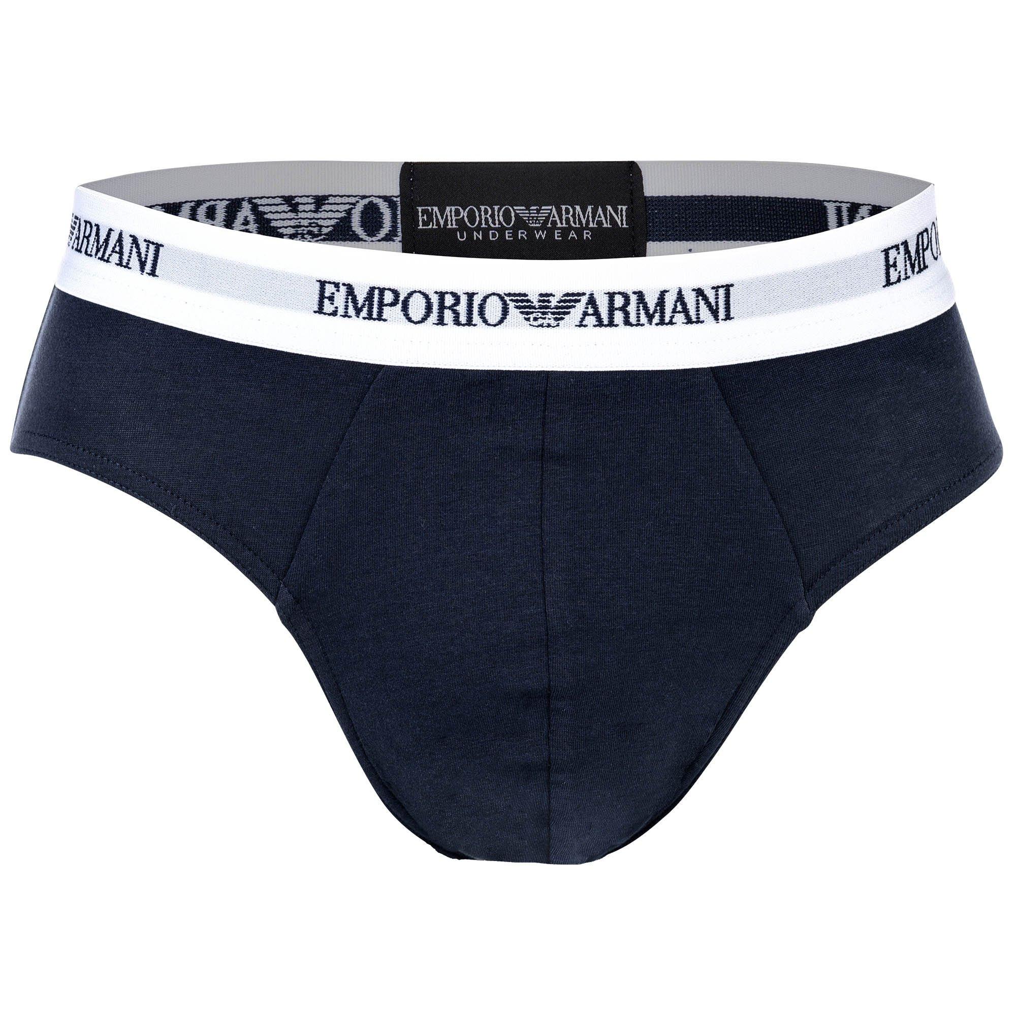 EMPORIO ARMANI  Slip  2er Pack Figurbetont 