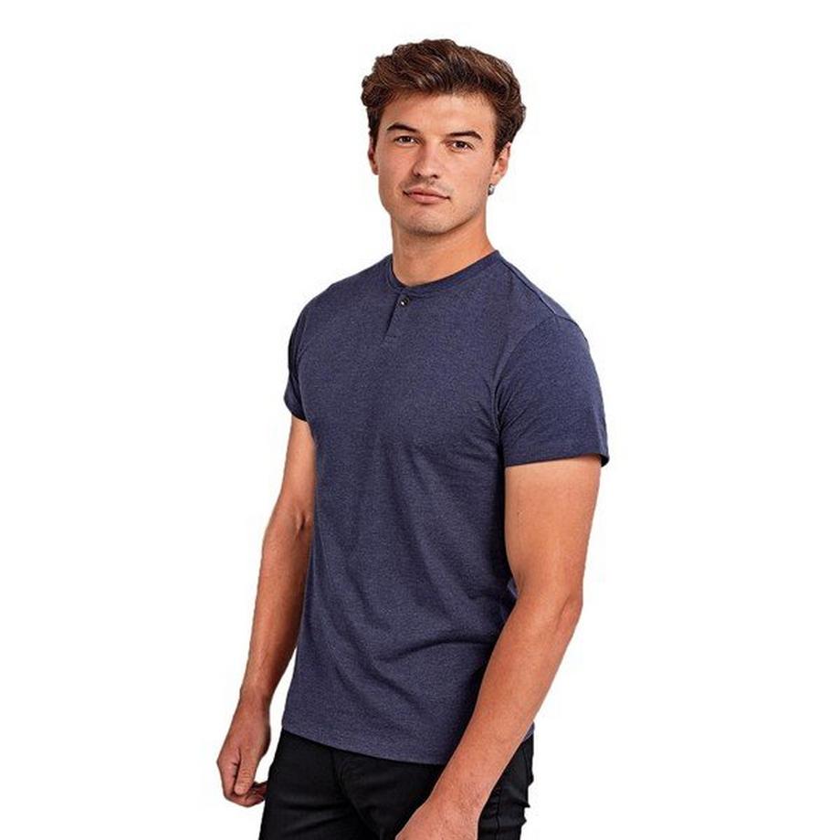 PREMIER Comis Kurzarm Henley T-Shirt  