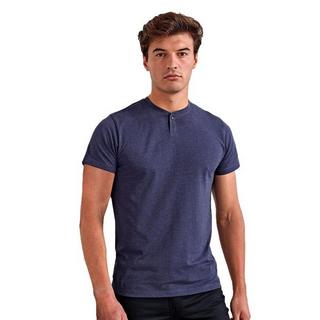 PREMIER Comis T-shirt Henley Maniche Corte  
