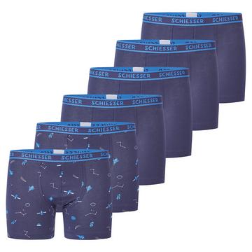 6er Pack Kids Boys 95/5 Organic Cotton - Retro-Short / Pant
