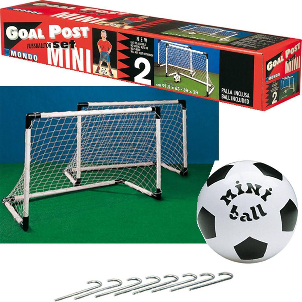 Mondo  Goal-Set 2 Stk. Ball+Heringe 91.5x63 cm 