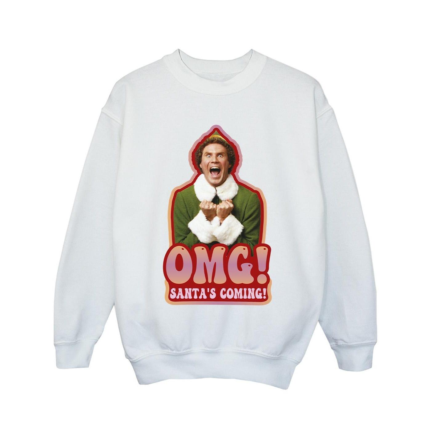 Elf  Santa's Coming Sweatshirt 