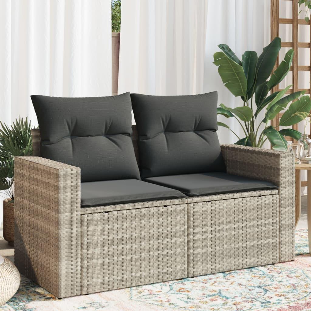 VidaXL Gartensofa poly-rattan  