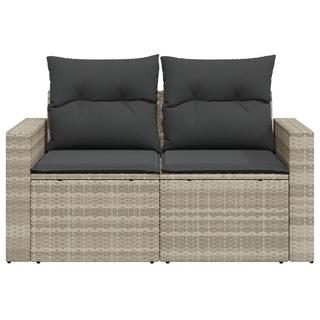 VidaXL Gartensofa poly-rattan  