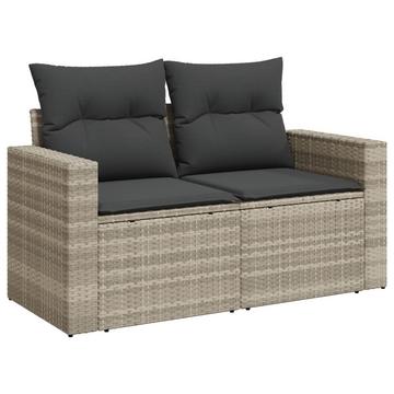 Gartensofa poly-rattan