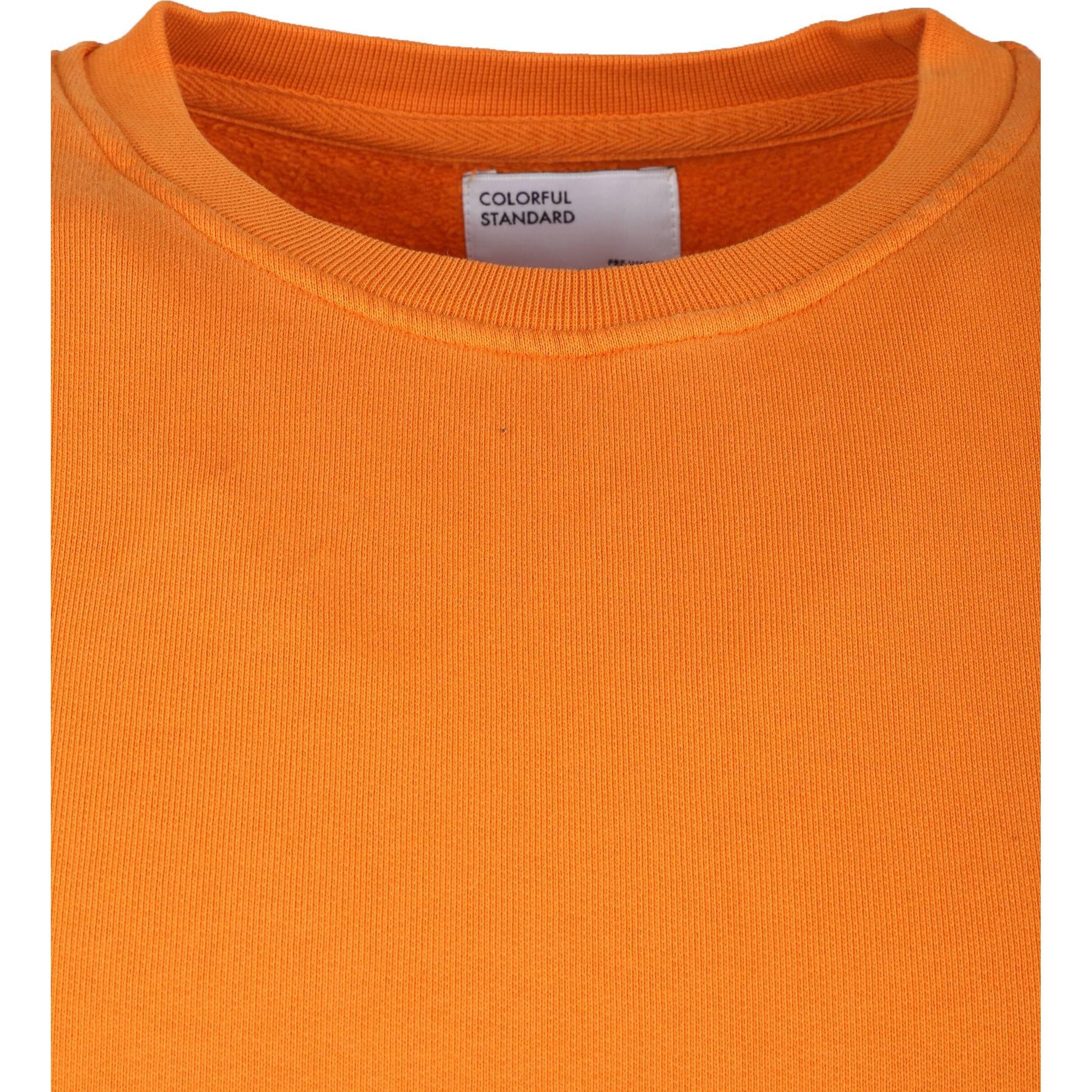 Colorful Standard  Felpa girocollo Colorful Standard Classic Organic burned orange 