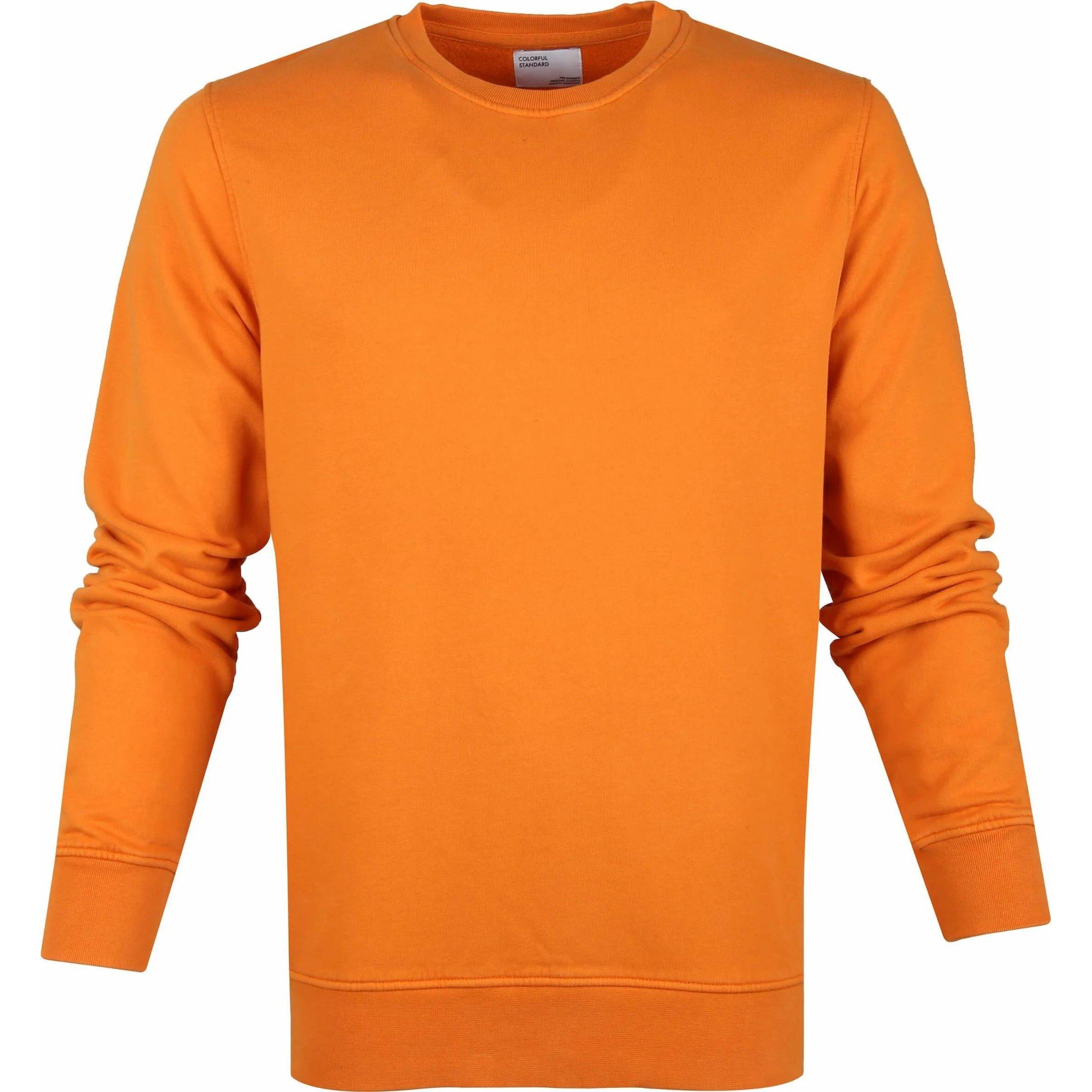 Colorful Standard  Felpa girocollo Colorful Standard Classic Organic burned orange 