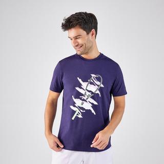 KUIKMA  T-shirt de tennis homme manches courtes coton 