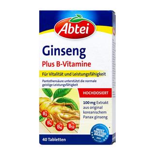 Abtei  Ginseng Plus B-Vitamine 