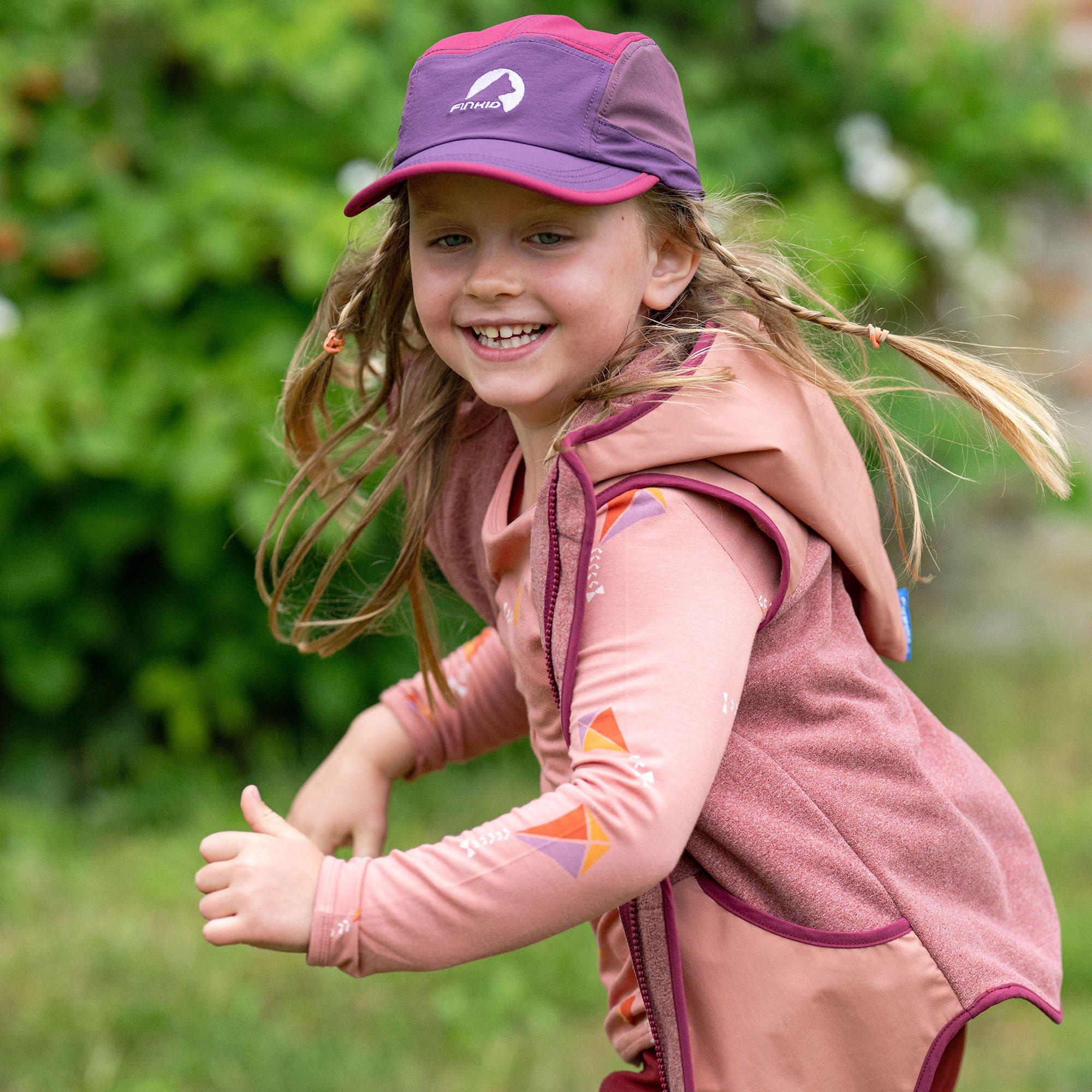 Finkid  TAIKURI MOVE Kinder Cap plum mix 