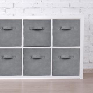 Northix Cestini pieghevoli per mensole, set da 6  