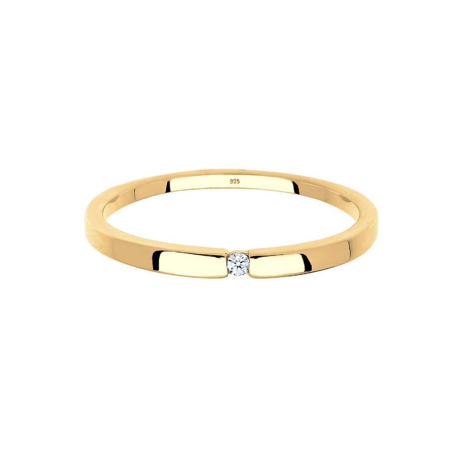 Elli  Ring Verlobungsring Klassiker Diamant (0.015 Ct.) 