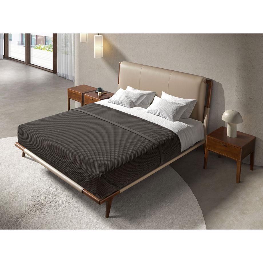 ANGEL CERDA Letto in similpelle  