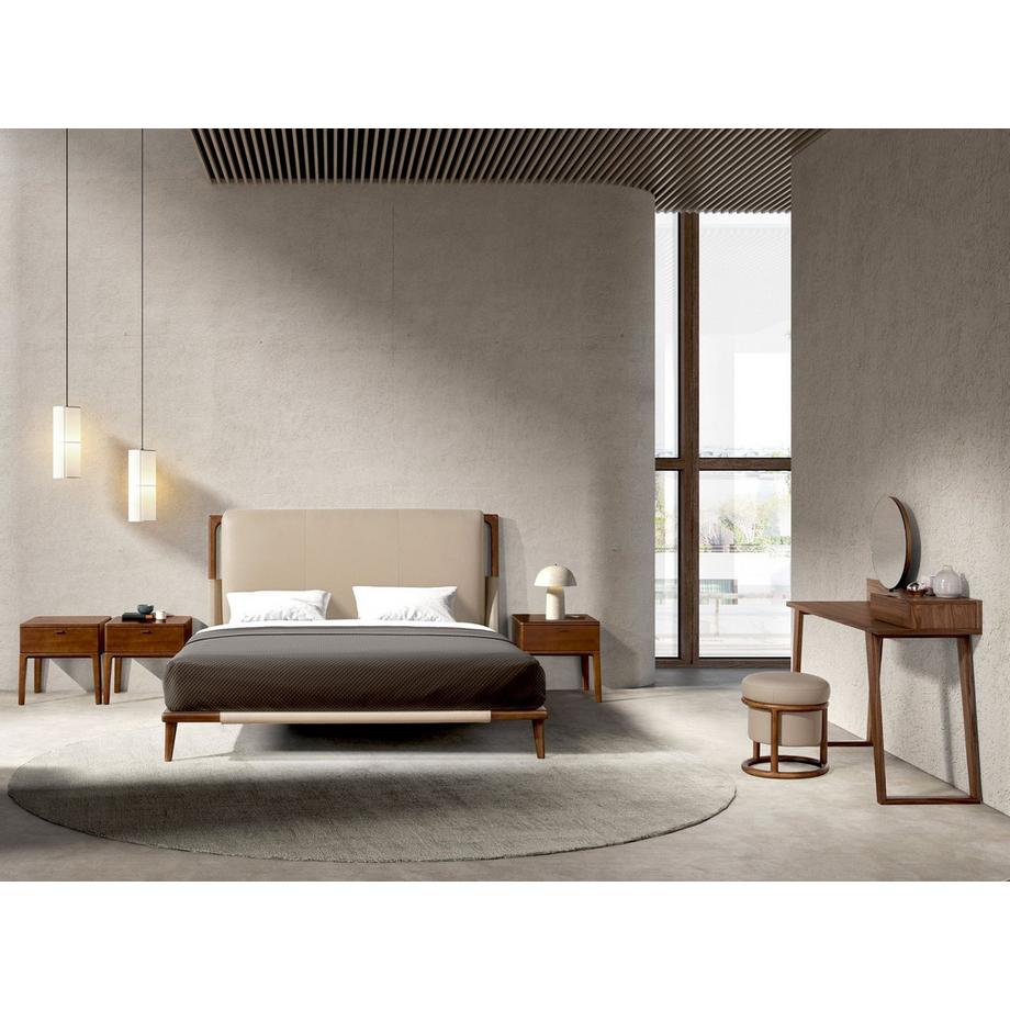 ANGEL CERDA Letto in similpelle  