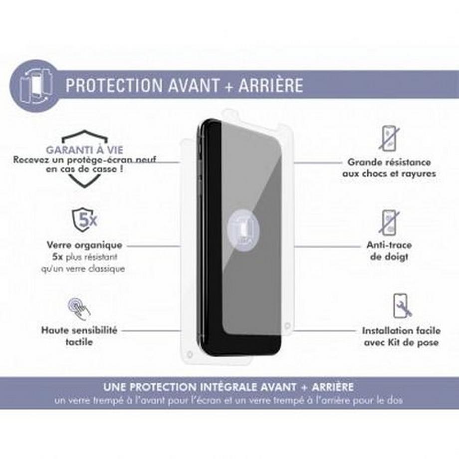 Force Power  Vetrino iPhone XS Max oleofobico 