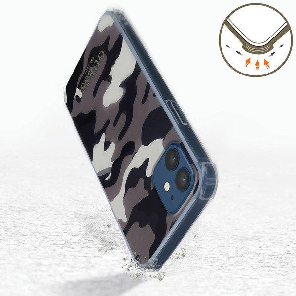 GUESS  Guess Camo Hülle iPhone 12 / 12 Pro 