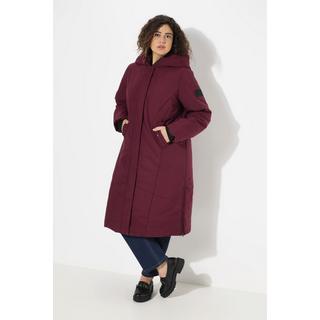 Ulla Popken  HYPRAR Puffer-Mantel, 2-Wege-Zipper, Stehkragen, recycelt 