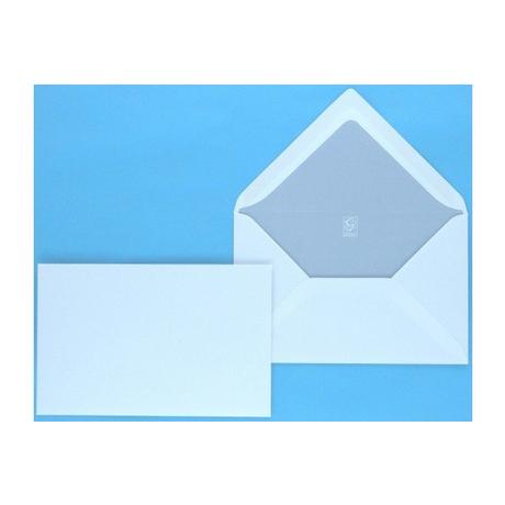 GOESSLER GOESSLER Couvert Innendruck 49 140x90mm 3008 grau 500 Stück  