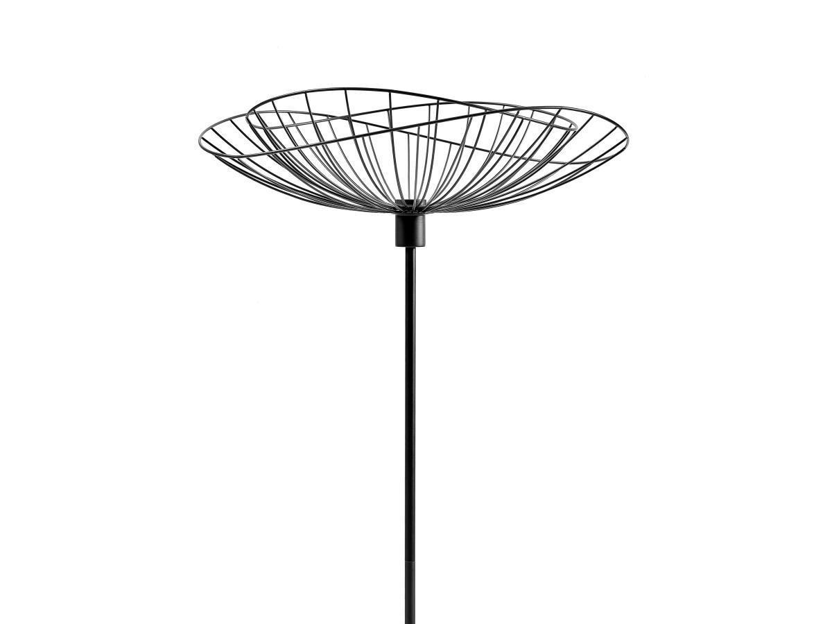 Vente-unique Lampada da terra dritta con cavi H.160 cm Metallo Nero - MANIA  