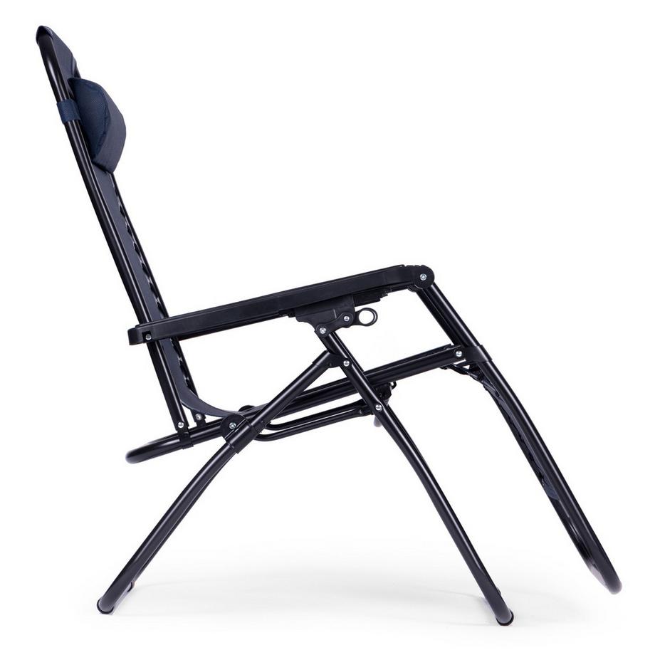 Northio Poltrona da giardino con schienale regolabile - blu scuro ZERO GRAVITY ModernHome  