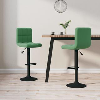 VidaXL Tabouret de bar velours  