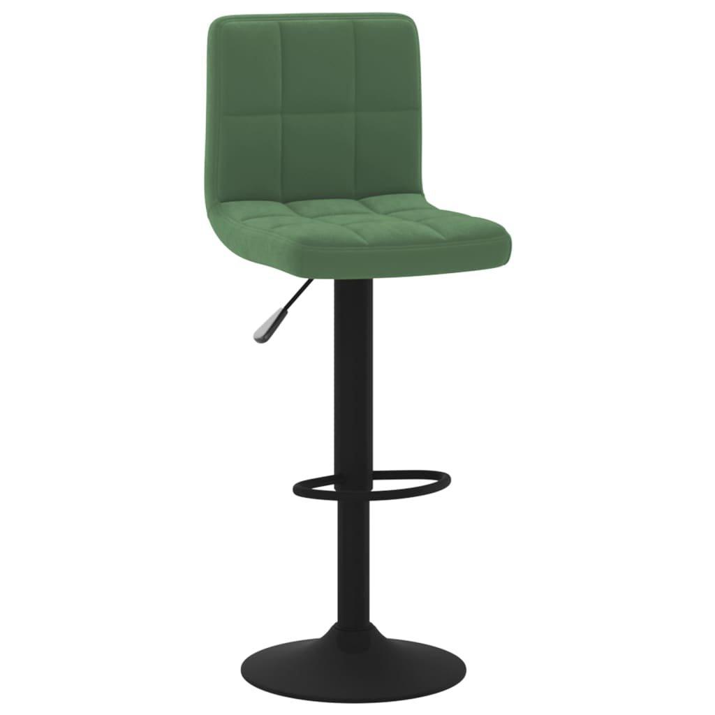 VidaXL Tabouret de bar velours  