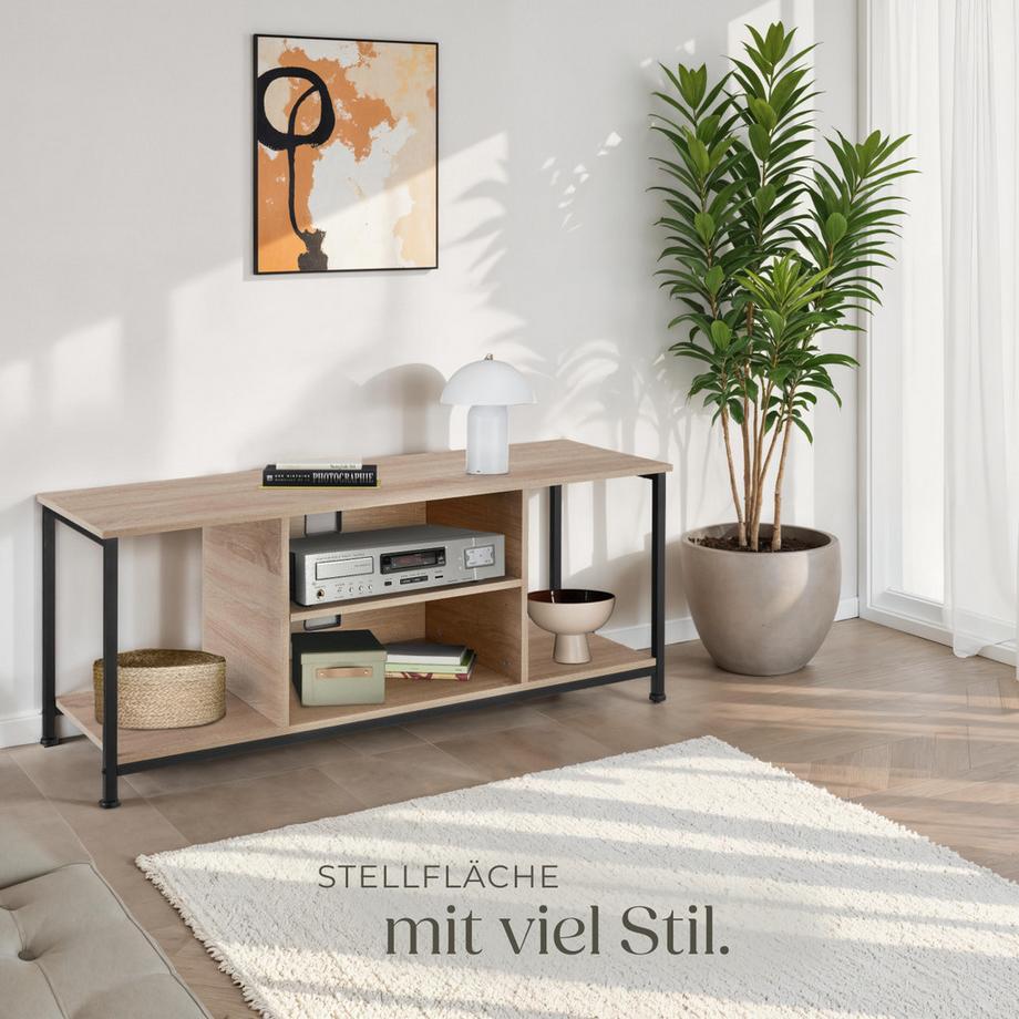 Tectake Mobile TV Denver  stile industriale  