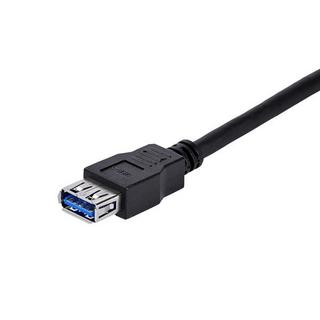 STARTECH.COM  Câble d'extension noir SuperSpeed USB 3.0 A vers A 1 m - M/F 