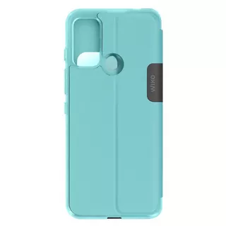 Wiko  WKPRFIMU30 custodia per cellulare 17,3 cm (6.8") Custodia a libro Colore menta 