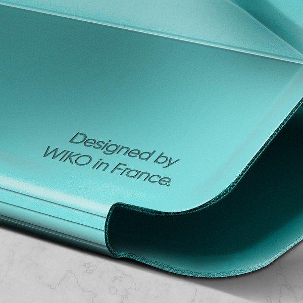 Wiko  WKPRFIMU30 custodia per cellulare 17,3 cm (6.8") Custodia a libro Colore menta 