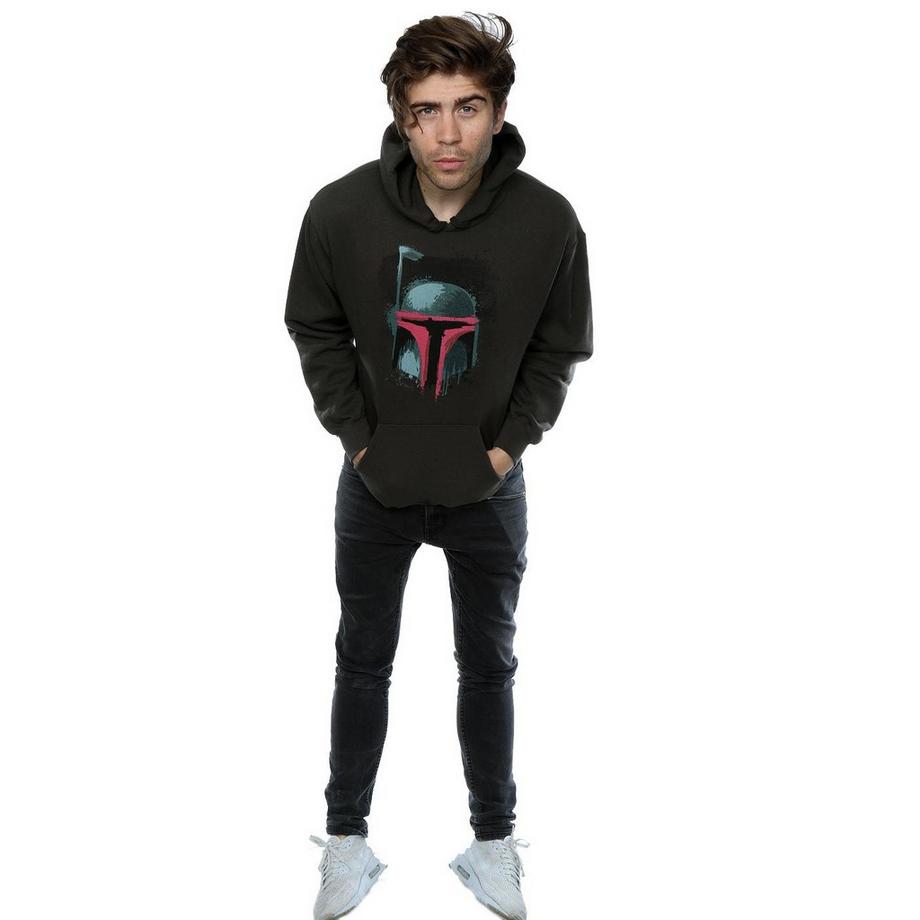 STAR WARS Star Wars Boba Fett Casque Hoodie Regular Fit  