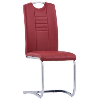 VidaXL Chaise de salle à manger cuir artificiel  