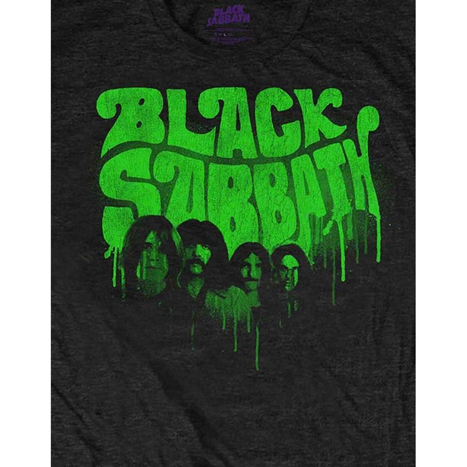 Black Sabbath Black Sabbath Drip Logo T-Shirt  
