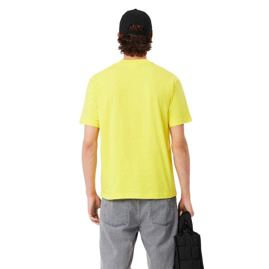 LACOSTE Klassisches T-Shirt mit besticktem Logo  