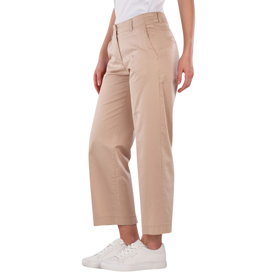 BRAX Maine S 5-Pocket Wide Leg Cropped Stretch Cotton Hose  