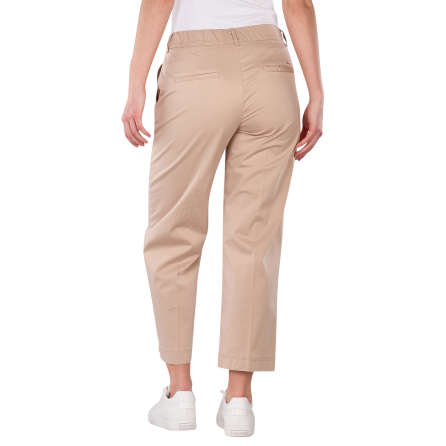 BRAX Maine S 5-Pocket Wide Leg Cropped Stretch Cotton Hose  