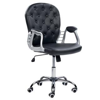 Beliani Chaise de bureau en Cuir PU Glamour PRINCESS  