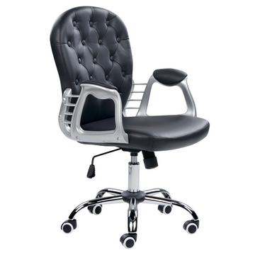 Chaise de bureau en Cuir PU Glamour PRINCESS