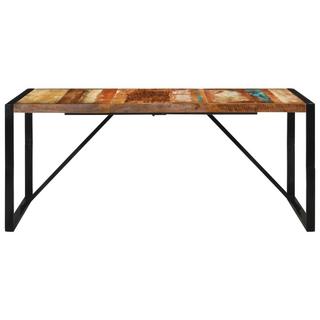 VidaXL Table à manger bois de récupération  