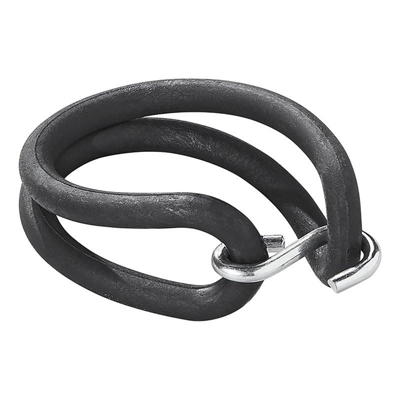 Pricenet  Attache en caoutchouc 200 mm avec crochet en S 