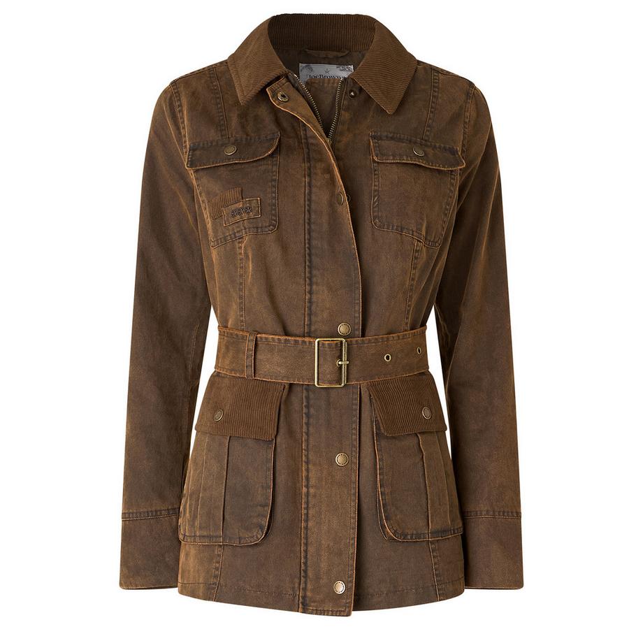 Joe Browns Wachsjacke mit Gürtel  