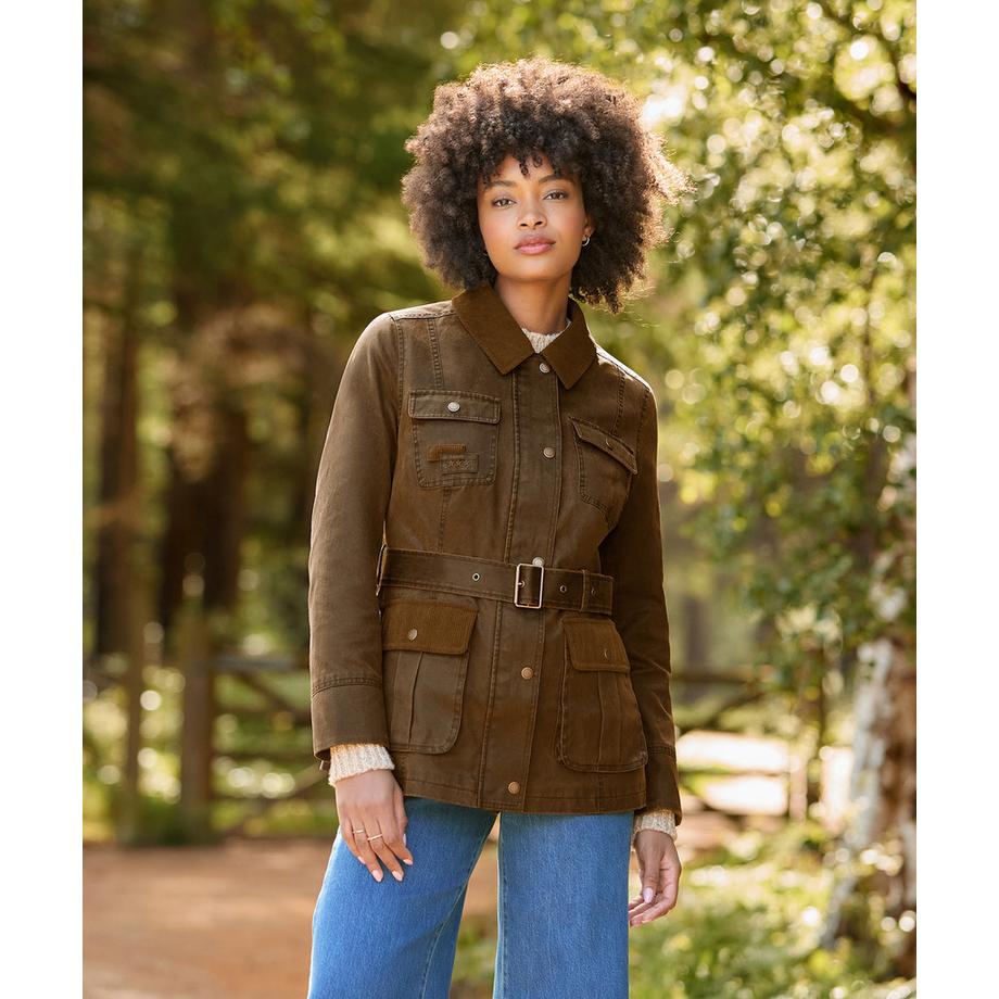 Joe Browns Wachsjacke mit Gürtel  