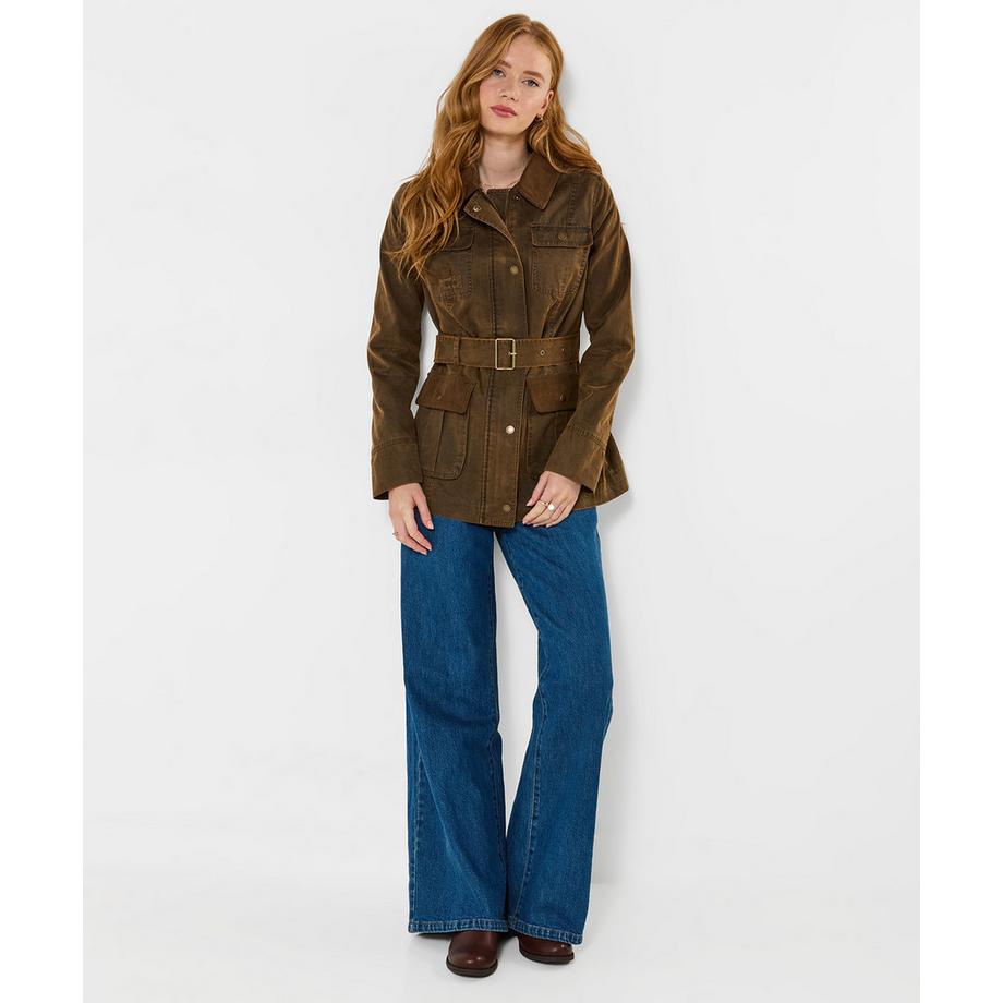 Joe Browns Wachsjacke mit Gürtel  