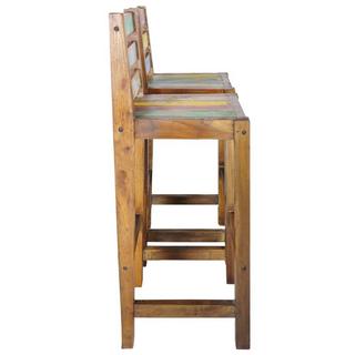 VidaXL Tabouret de bar bois  