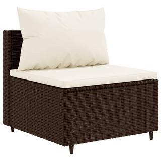 VidaXL Gartensofagarnitur poly-rattan  